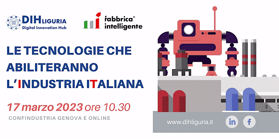 Evento “Le tecnologie che abiliteranno l’industria italiana”